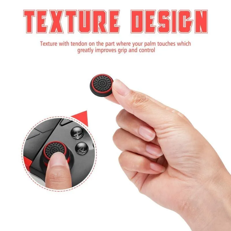 10-piece Luminous Gamepad Button Caps for Ps5 / Ps4 / Ps3 / Xbox one / 360 / Pro / Series x / s