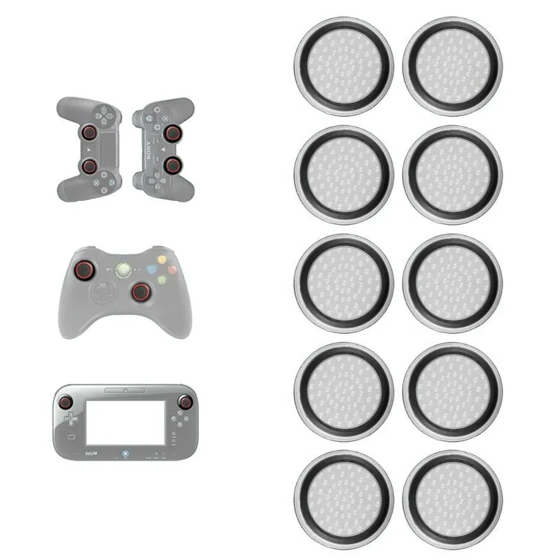 10-piece Luminous Gamepad Button Caps for Ps5 / Ps4 / Ps3 / Xbox one / 360 / Pro / Series x / s