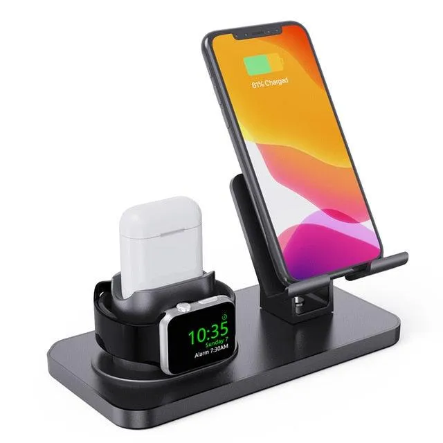 3 in 1 Charging Dock Holder For iPhone