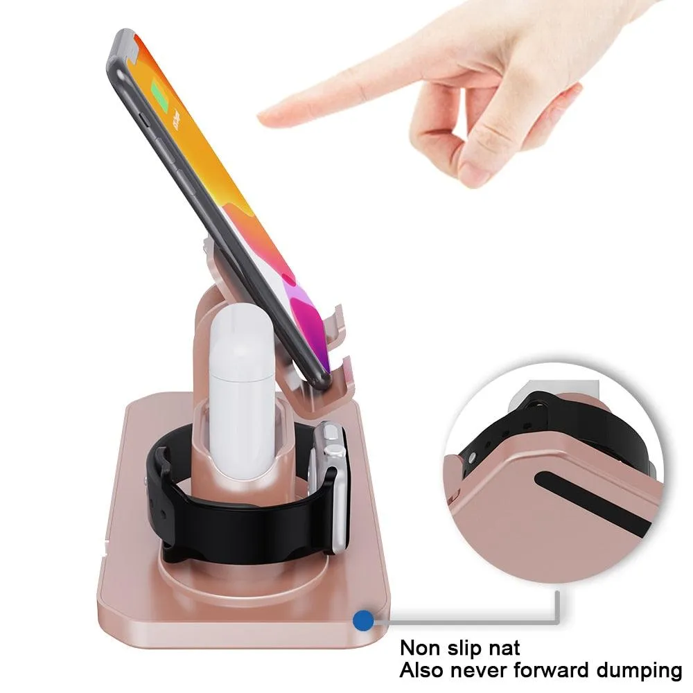 3 in 1 Charging Dock Holder For iPhone