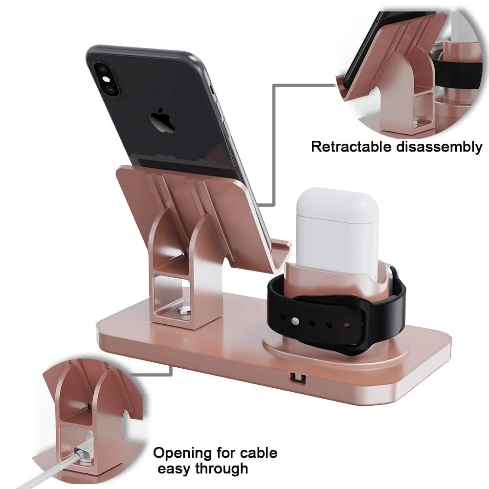 3 in 1 Charging Dock Holder For iPhone