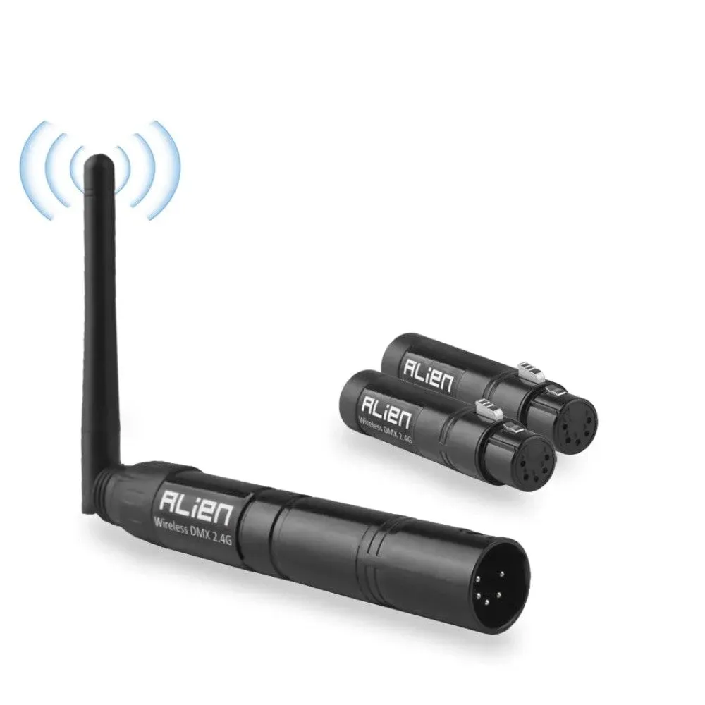 5 Pin Din 2.4g Ism Wireless Dmx 512 Dfi Controller Xlr Receiver Transmitter for Disco Dj Stage Par Moving Head Laser Light