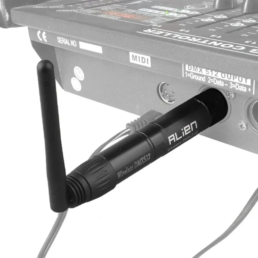 5 Pin Din 2.4g Ism Wireless Dmx 512 Dfi Controller Xlr Receiver Transmitter for Disco Dj Stage Par Moving Head Laser Light