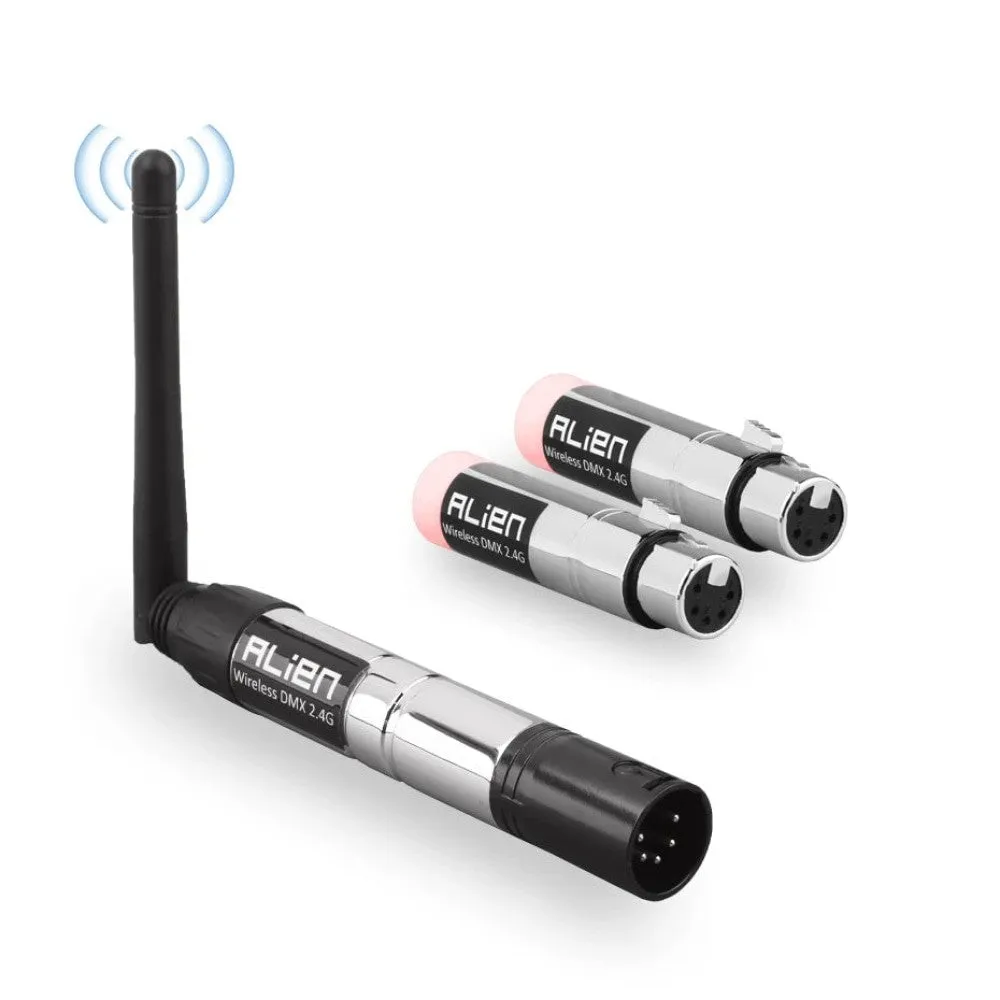 5 Pin Din Dmx 512 Dfi Controller 2.4g Wireless Transmitter Receiver for Disco Dj Party Par Moving Head Beam Laser Lights