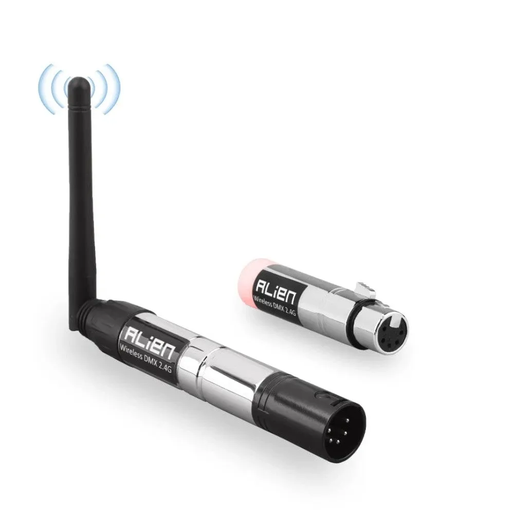 5 Pin Din Dmx 512 Dfi Controller 2.4g Wireless Transmitter Receiver for Disco Dj Party Par Moving Head Beam Laser Lights