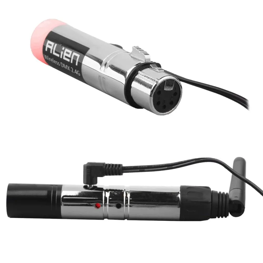 5 Pin Din Dmx 512 Dfi Controller 2.4g Wireless Transmitter Receiver for Disco Dj Party Par Moving Head Beam Laser Lights