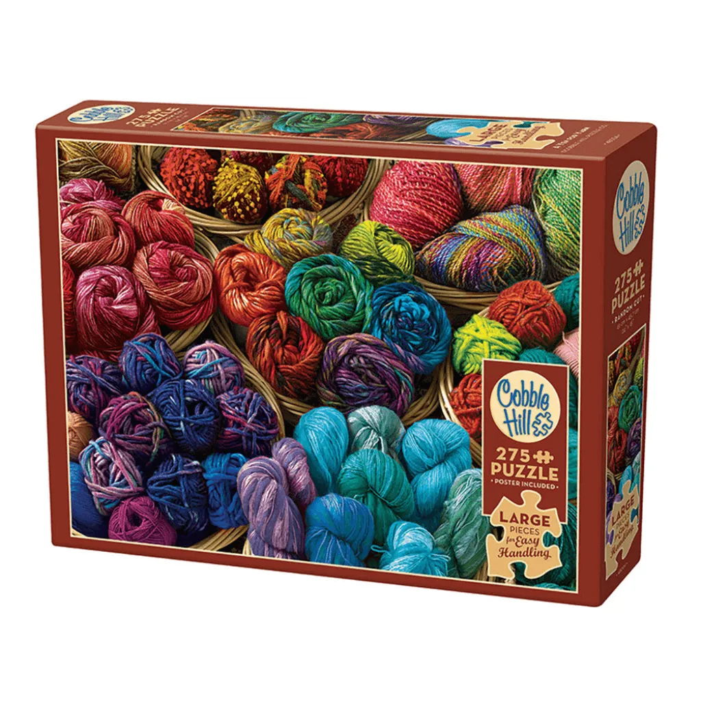 A Yen for Yarn - 275 Extra Large Piece Jigsaw Puzzle