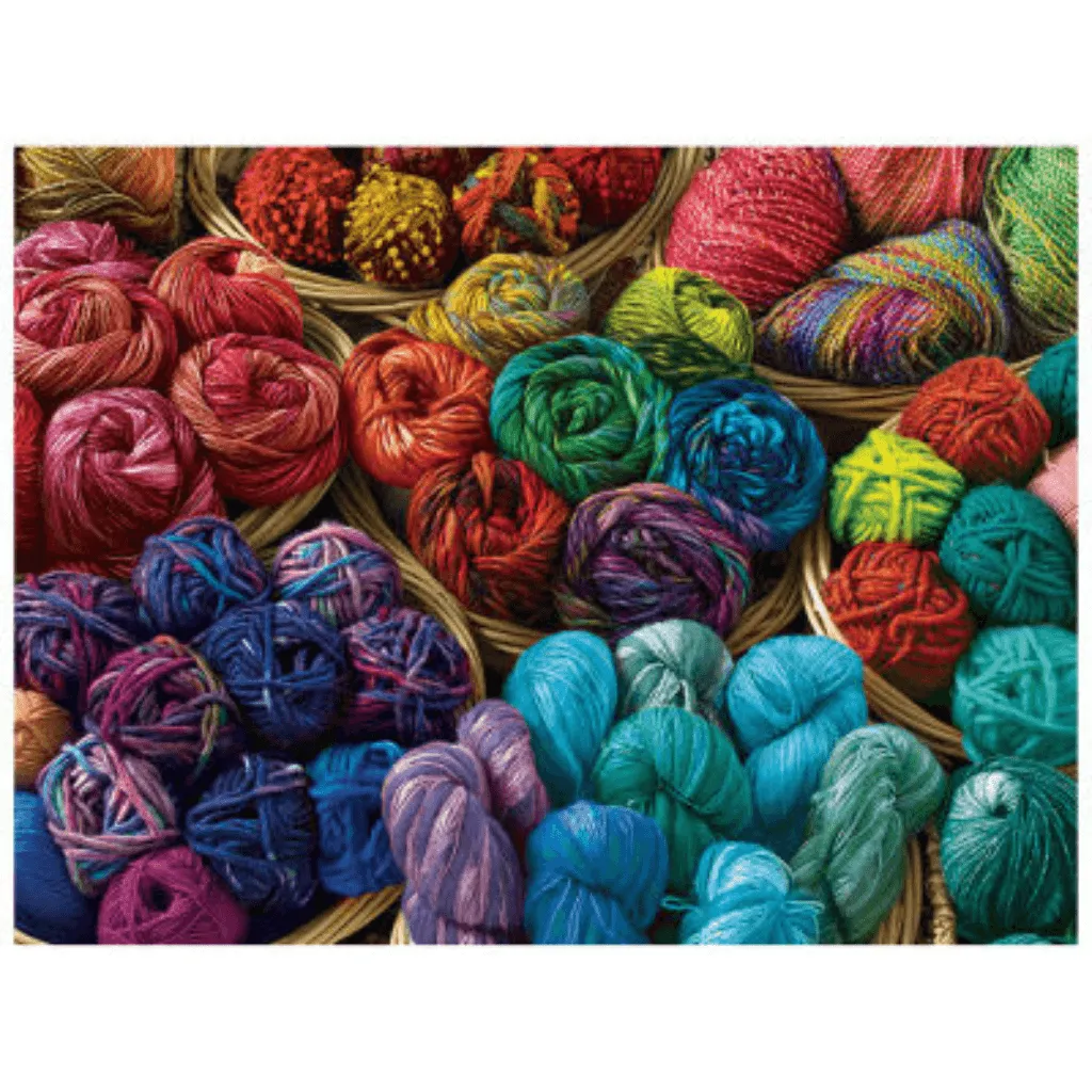 A Yen for Yarn - 275 Extra Large Piece Jigsaw Puzzle