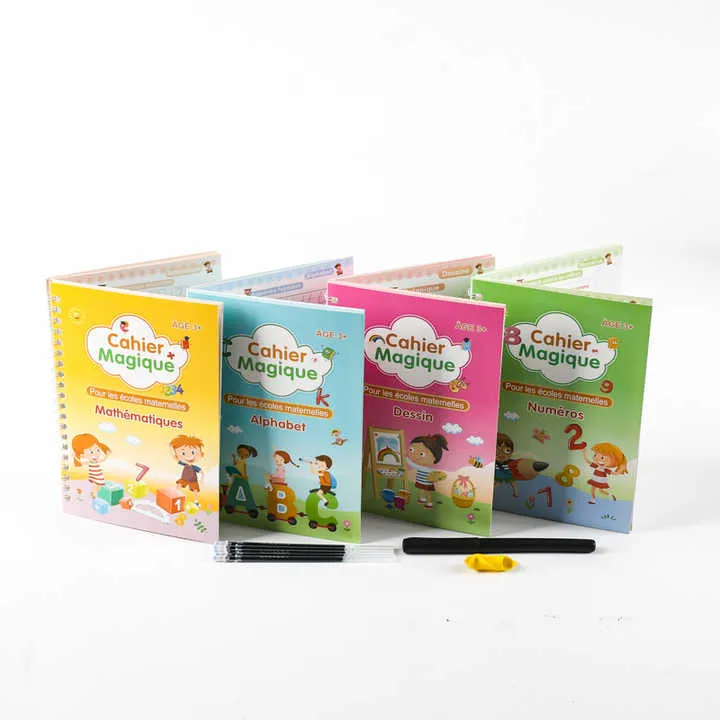 French Magic Book Children Practice-كتاب السحر الفرنسي