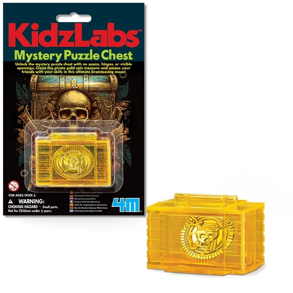 Kidzlabs Mystery Puzzle Chest