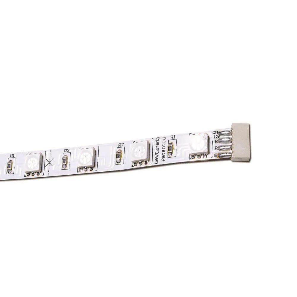 LED RGB Tape Light 12V or 24V 12 in. Segment