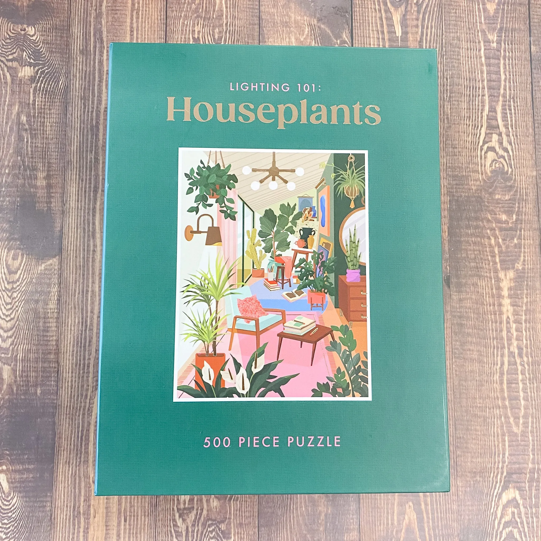 Lighting 101: Houseplants 500 Piece Book Puzzle