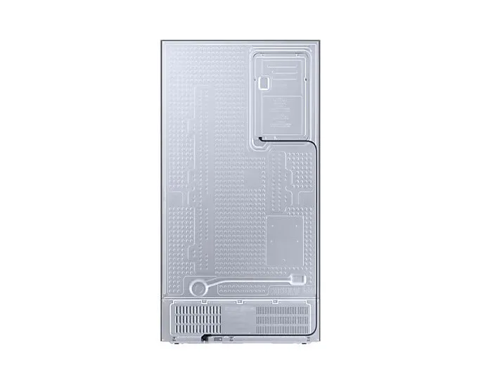 Samsung RS76CB81A333 653L 5-in-1 Convertible BESPOKE Side-by-Side Refrigerator  Twin Cooling Plus, Auto Open Door, AI Energy Mode, Wi-Fi Enabled (Glam Deep Charcoal)