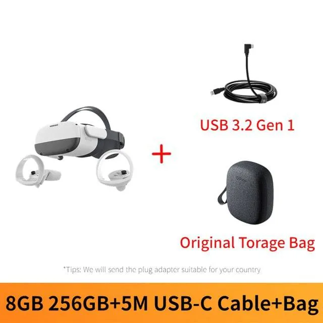 VR Headset All-In-One Virtual Reality Headset 3D VR Glasses 4K Display
