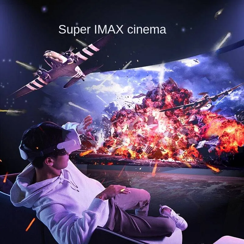 VR Headset All-In-One Virtual Reality Headset 3D VR Glasses 4K Display