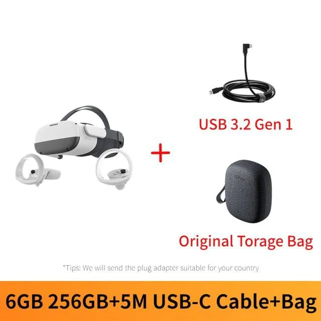 VR Headset All-In-One Virtual Reality Headset 3D VR Glasses 4K Display